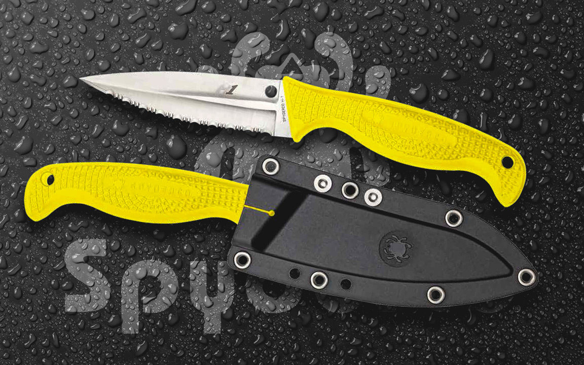 The Spyderco Fish Hunter is a versatile surf and turf knife