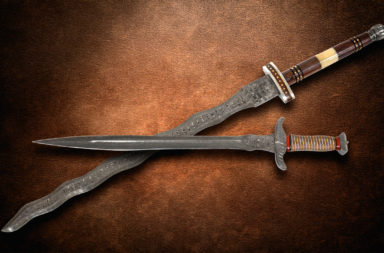 Two great Damascus Swords from SMKW