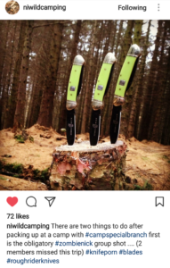 Zombie Nick Canoes in Northern Ireland