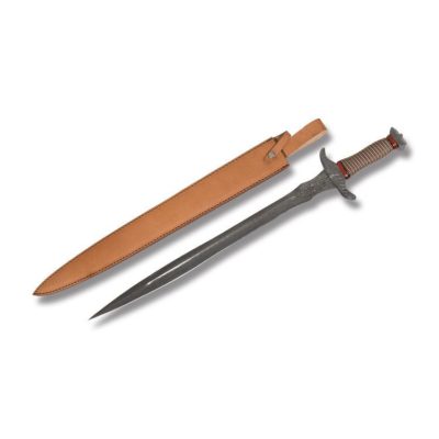 Damascus Sword and Sheath